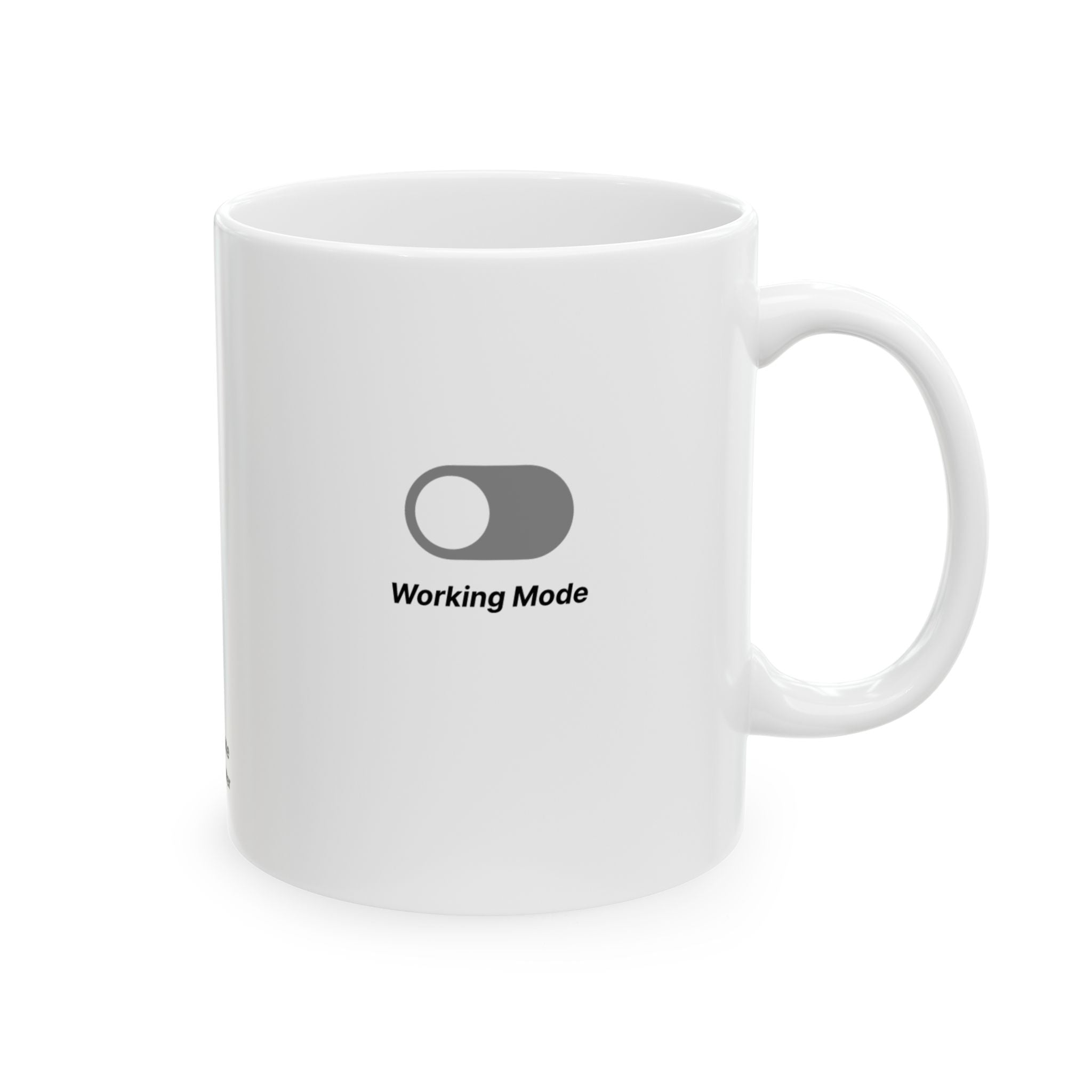 Working Mode - Cute Ceramic Mug | Dezign Water