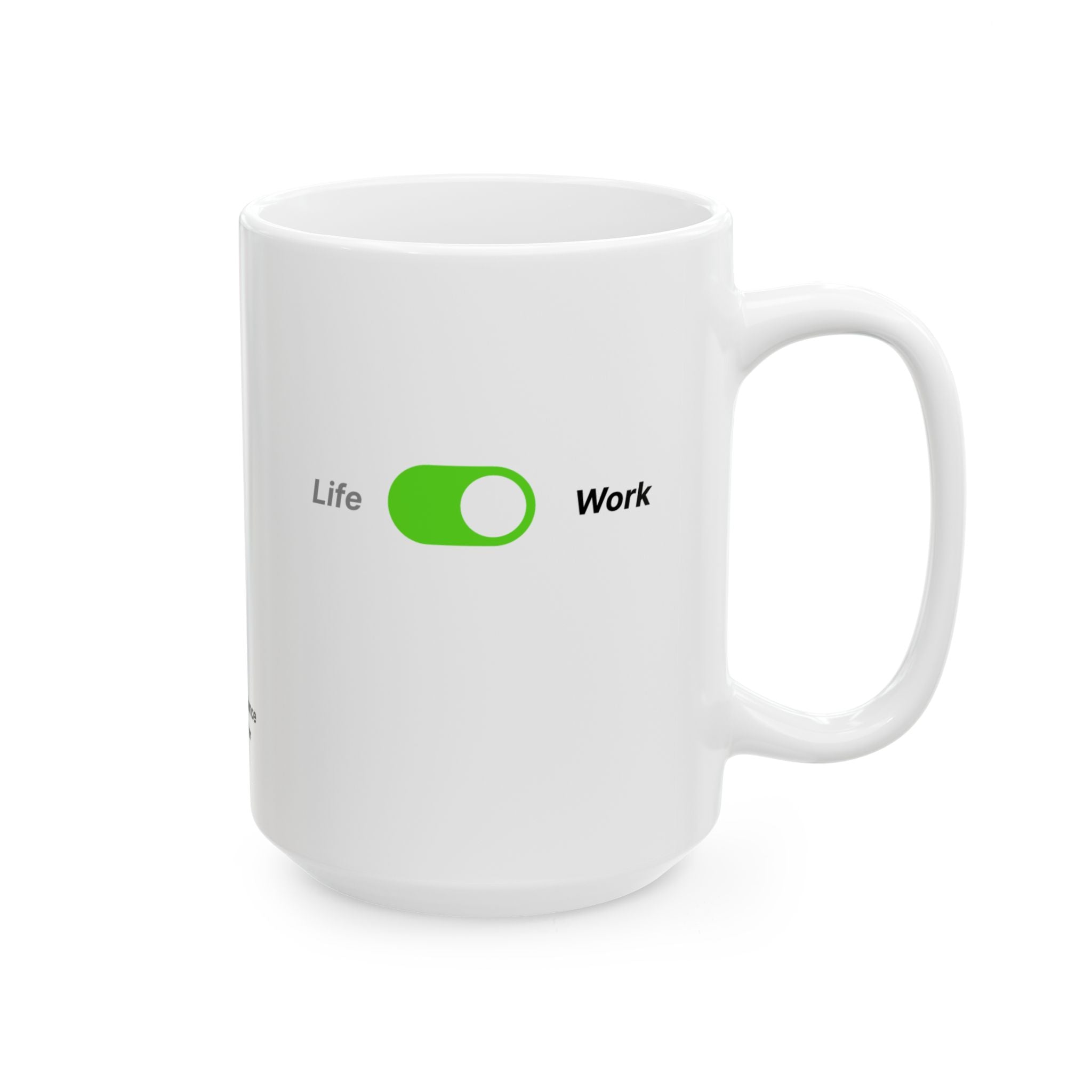 Work-Life Balance - Cute Ceramic Mug | Dezign Water