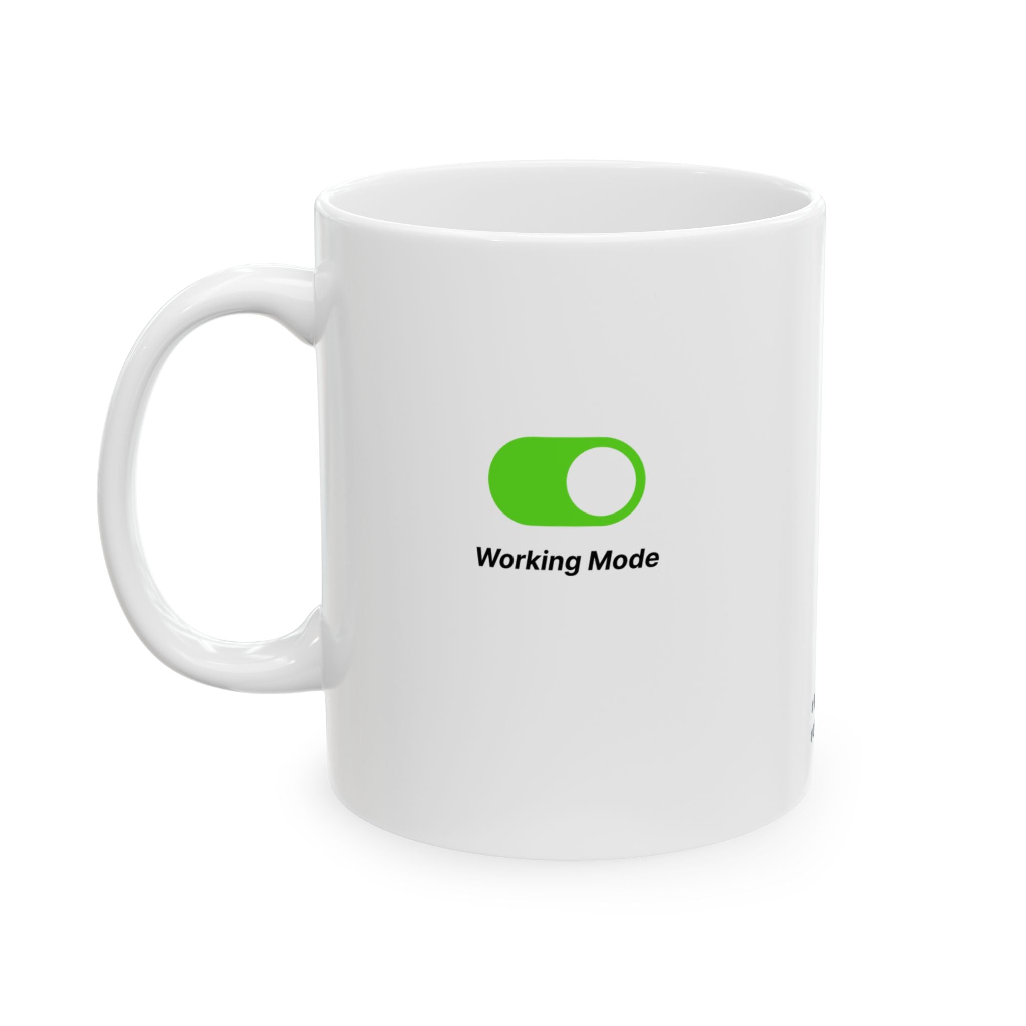 Working Mode - Cute Ceramic Mug | Dezign Water