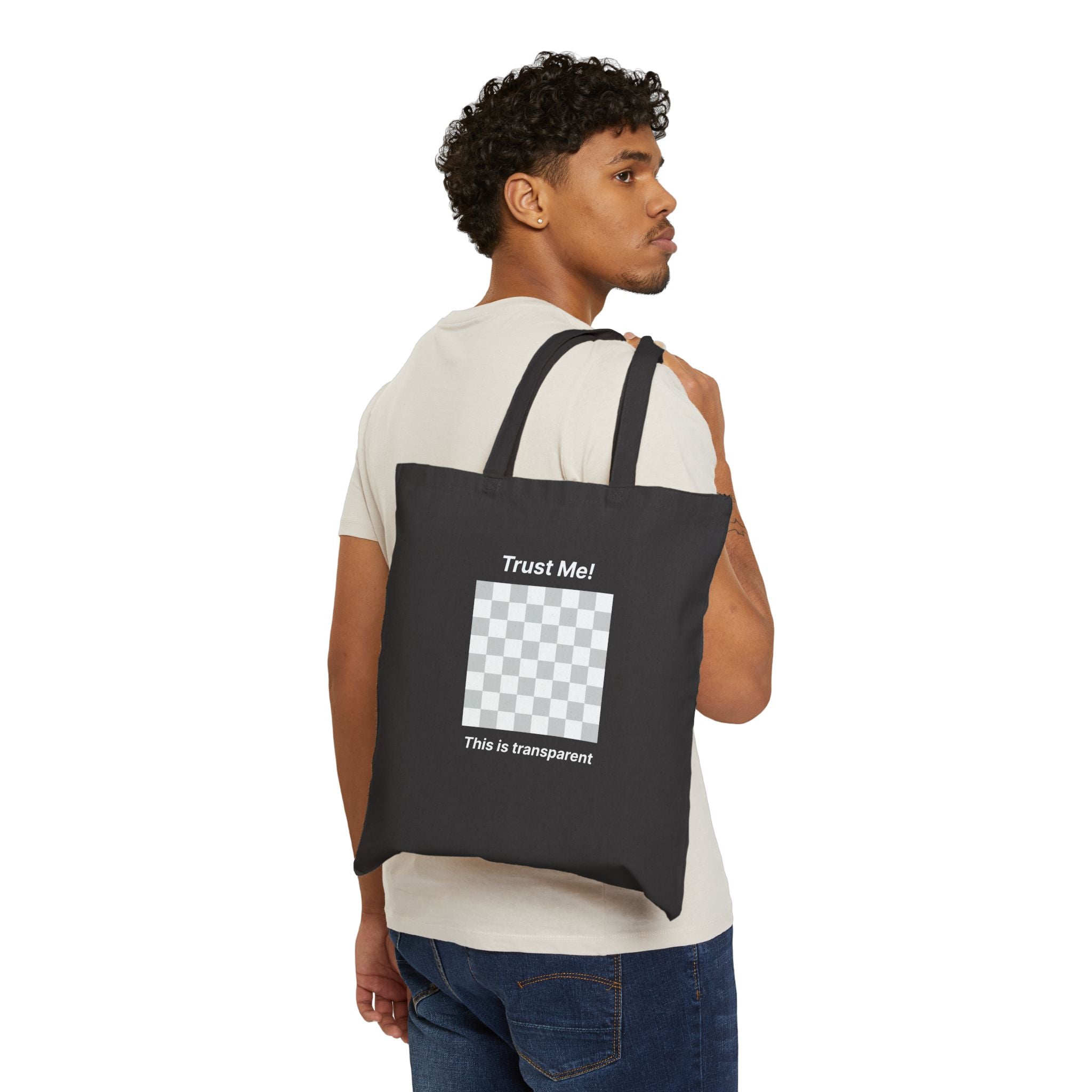 Trust Me! This is transparent Tote Bag | Dezign Water