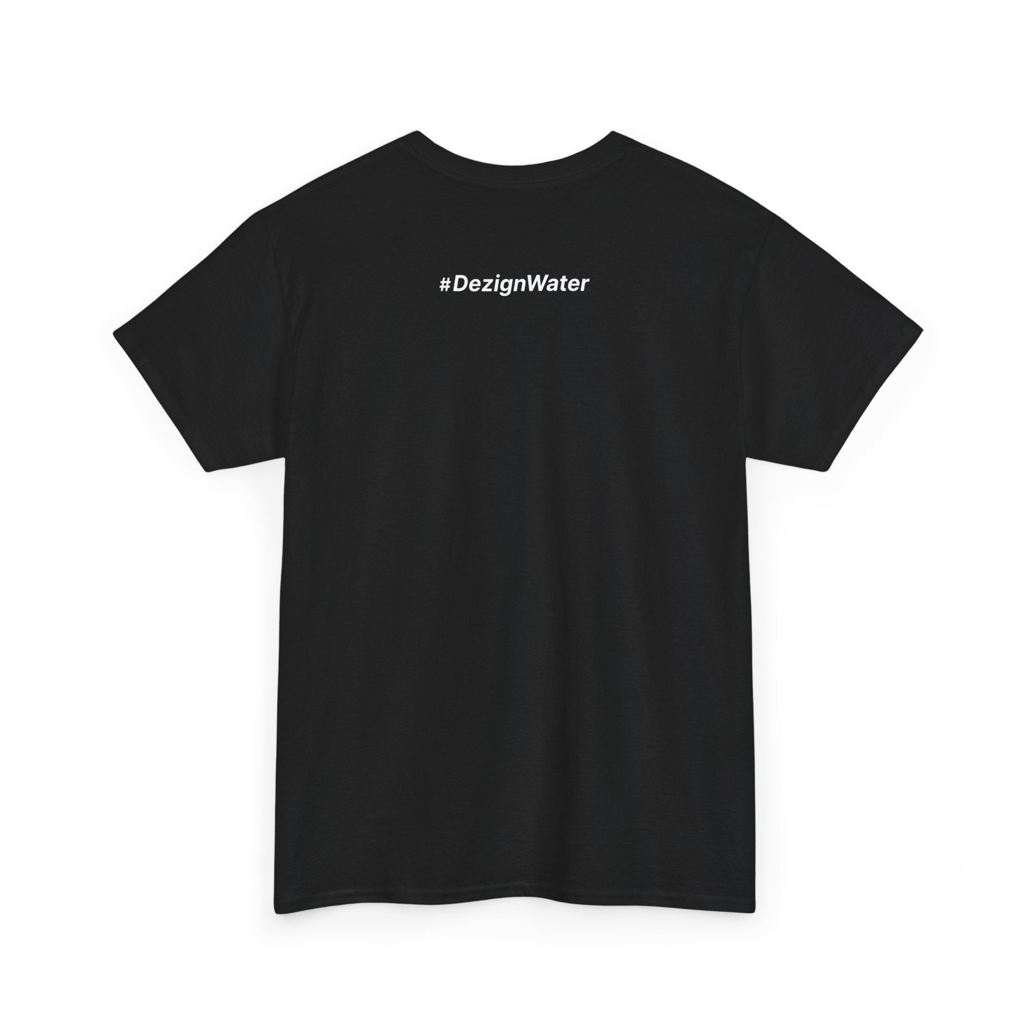 My margin is infinity | Minimalist Unisex Cotton Tee | Dezign Water