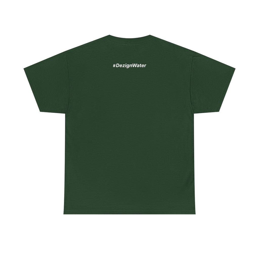 Low Power Mode | Minimalist Unisex Cotton Tee | Dezign Water