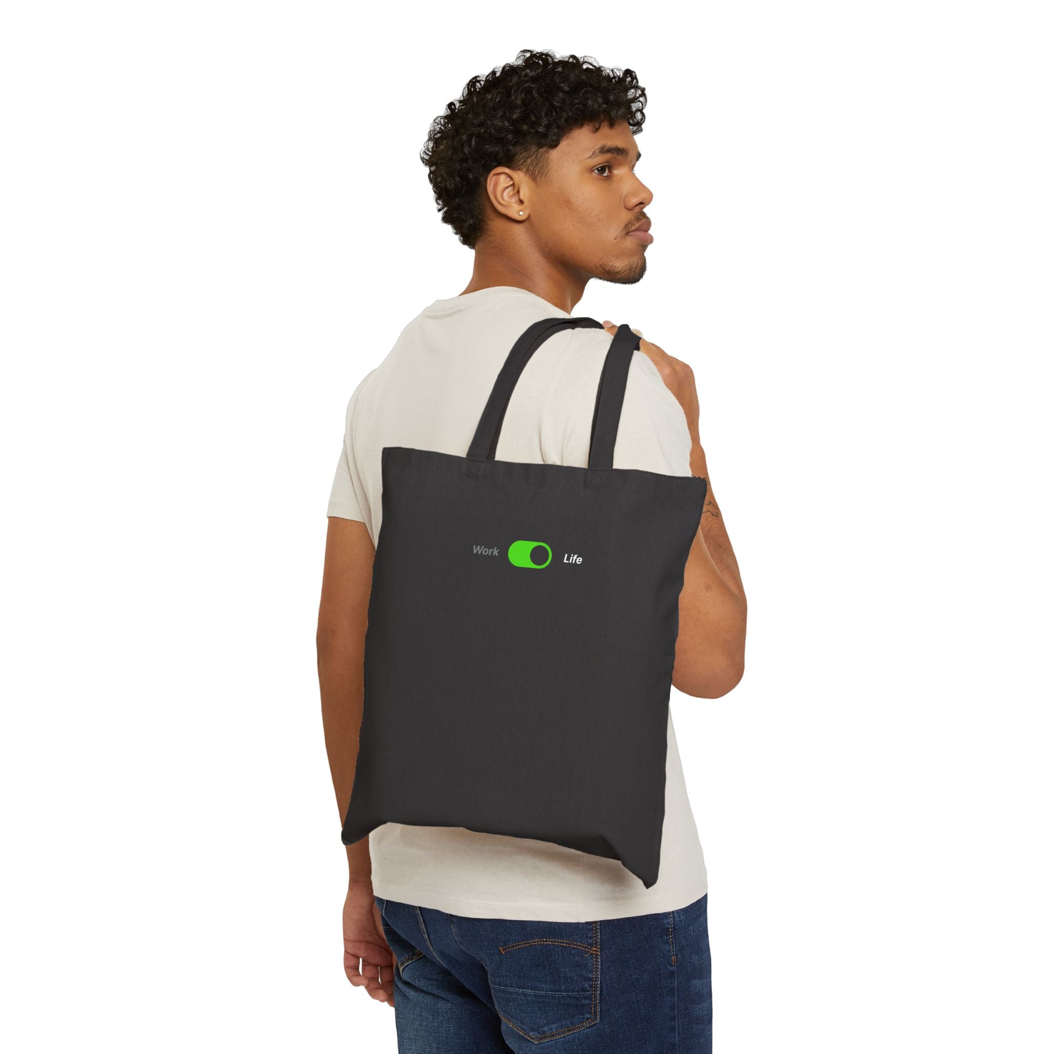 Work Life Balance Tote Bag | Dezign Water