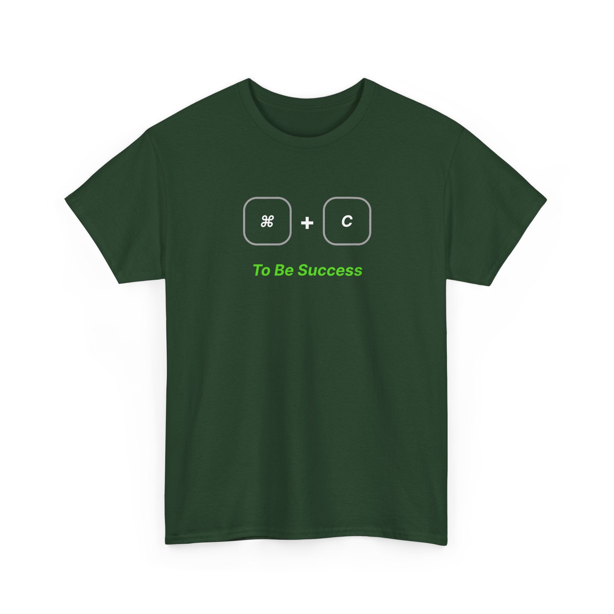 Copy to be Success | Minimalist Unisex Cotton Tee | Dezign Water