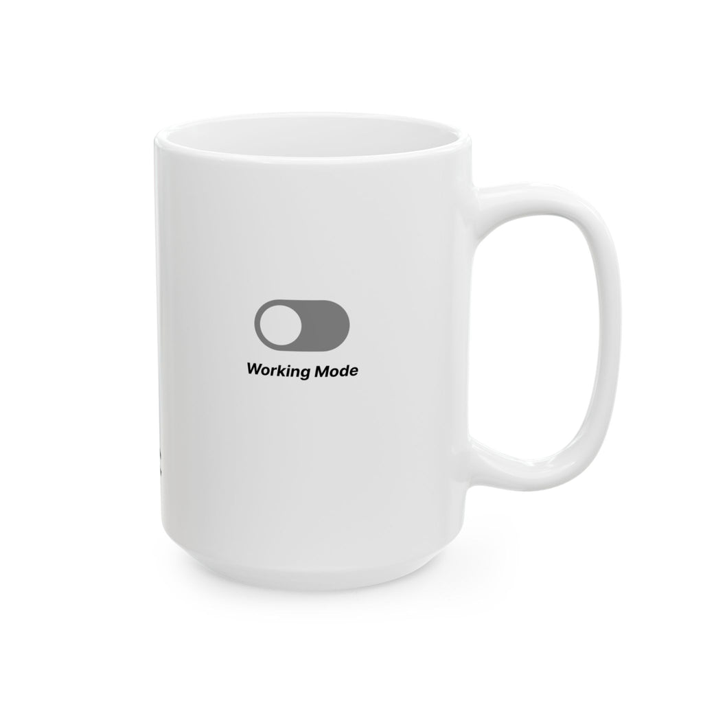 Working Mode - Cute Ceramic Mug | Dezign Water