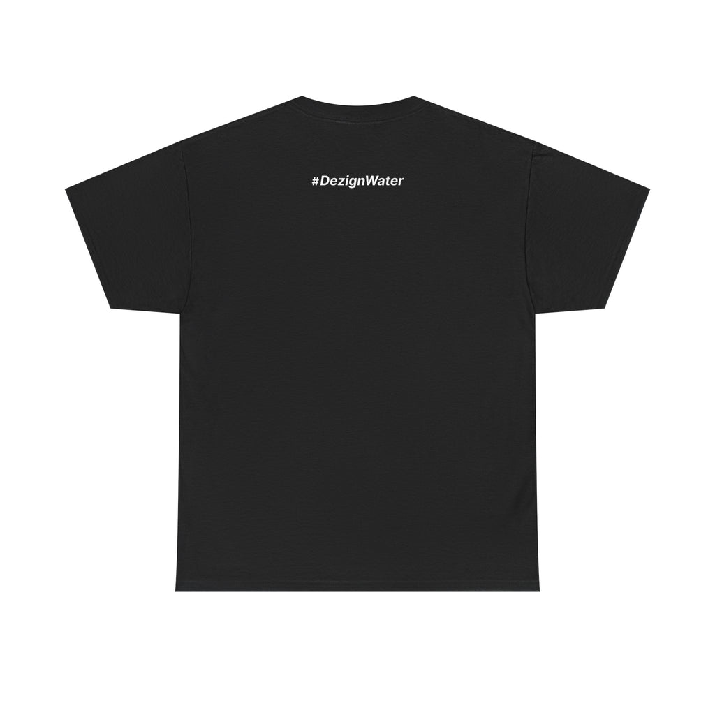Low Power Mode | Minimalist Unisex Cotton Tee | Dezign Water