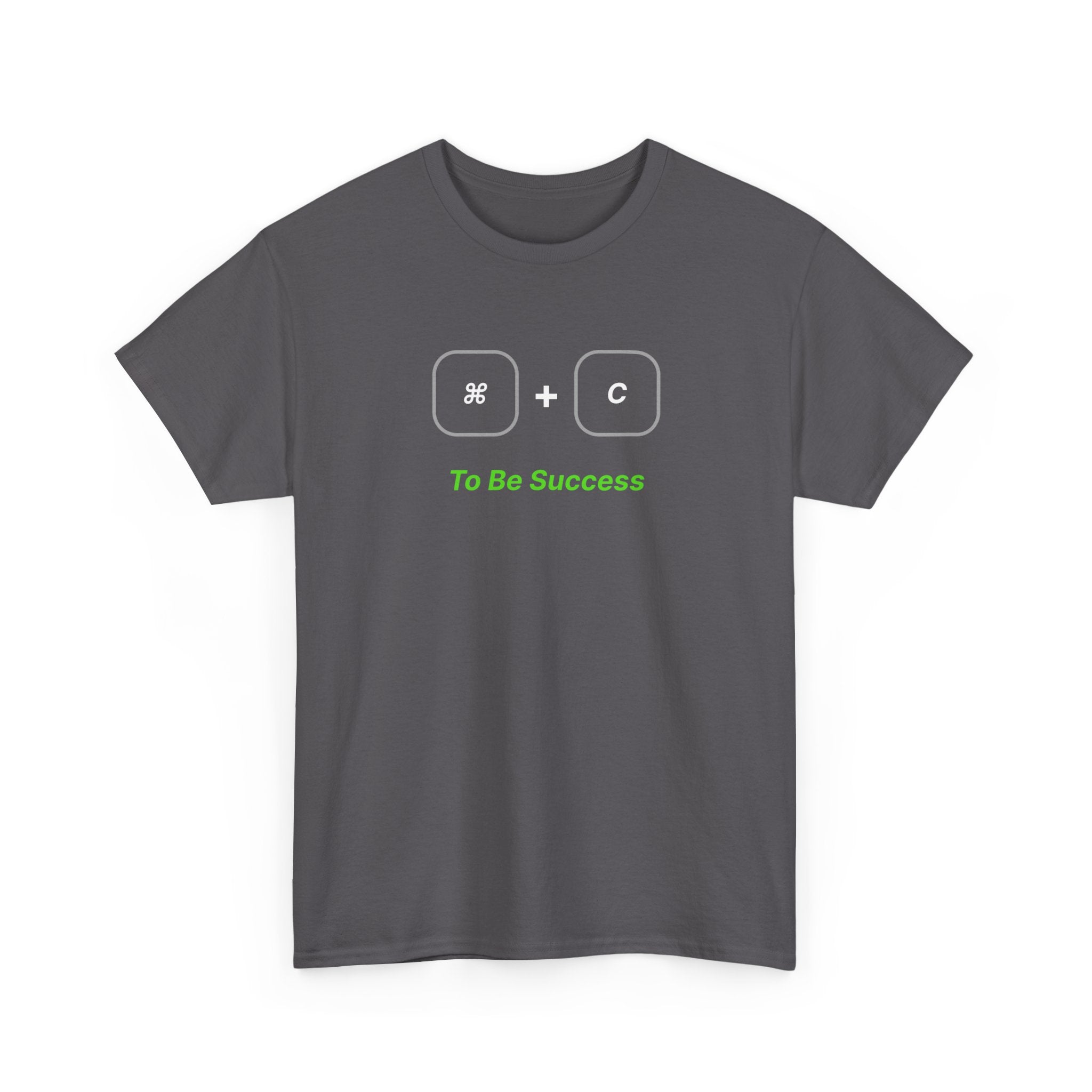Copy to be Success | Minimalist Unisex Cotton Tee | Dezign Water